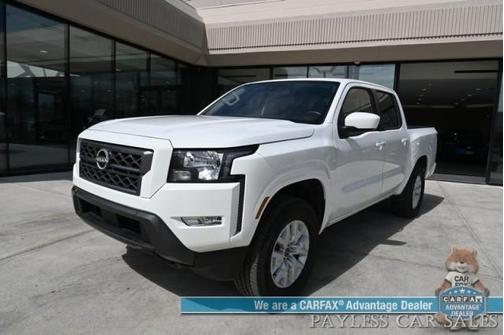 Glacier White 2024 Nissan Frontier SV