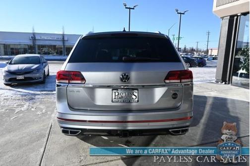 Pyrite Silver Metallic 2022 Volkswagen Atlas 3.6 V6 SEL R-Line