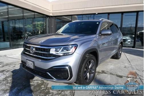 Pyrite Silver Metallic 2022 Volkswagen Atlas 3.6 V6 SEL R-Line
