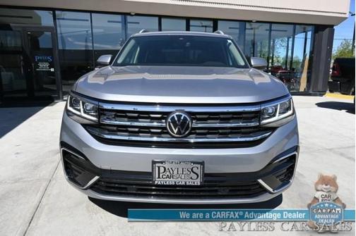 Pyrite Silver Metallic 2022 Volkswagen Atlas 3.6 V6 SEL R-Line