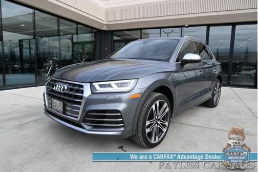 Monsoon Gray Metallic 2018 Audi SQ5 3.0T Premium Plus