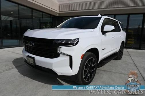 White 2023 Chevrolet Tahoe RST