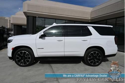White 2023 Chevrolet Tahoe RST
