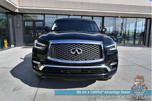 2019 INFINITI QX80 LUXE/4X4/PROASSIST PKG/AUTO START/POWER&HEATED SEA