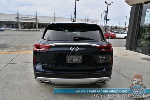 Hermosa Blue 2019 INFINITI QX50 ESSENTIAL