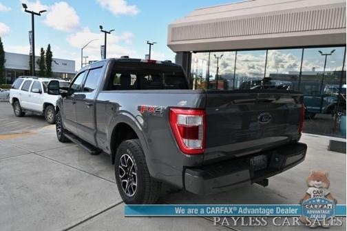 2021 Ford F-150 LARIAT/FX4/4X4/CREW CAB/AUTO START/3.5L ECOBOOST V