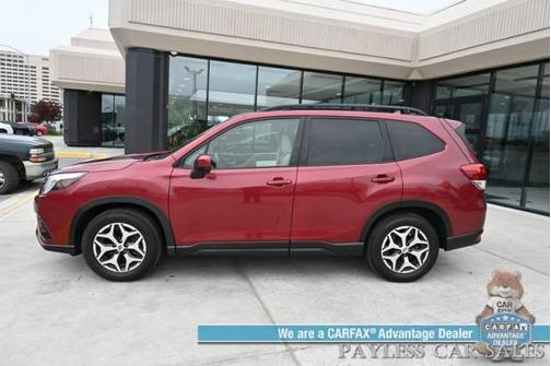 Crimson Red Pearl 2023 Subaru Forester Premium