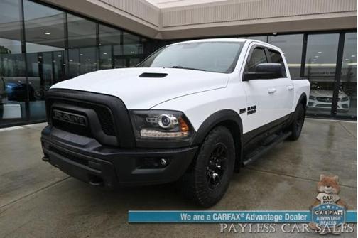 Bright White Clearcoat 2017 RAM 1500 Rebel