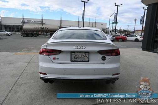 Glacier White Metallic 2018 Audi S5 3.0T Premium Plus