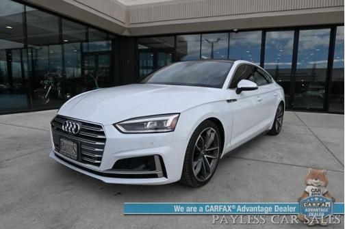 Glacier White Metallic 2018 Audi S5 3.0T Premium Plus