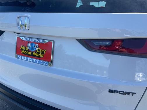 Platinum White Pearl 2026 Honda CR-V Hybrid Sport