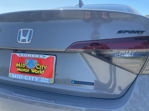 Urban Gray Pearl 2026 Honda Civic Hybrid Sport