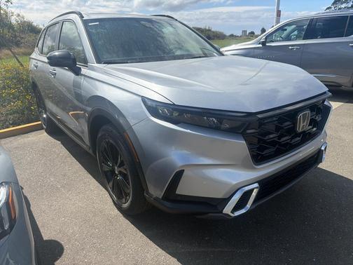 Solar Silver Metallic 2026 Honda CR-V Hybrid Sport Touring