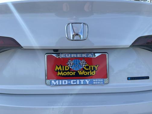 Platinum White Pearl 2026 Honda Civic Hybrid Sport