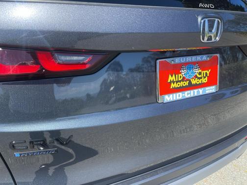Meteorite Gray Metallic 2026 Honda CR-V Hybrid Sport Touring