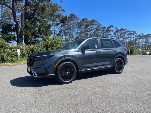 Meteorite Gray Metallic 2026 Honda CR-V Hybrid Sport Touring