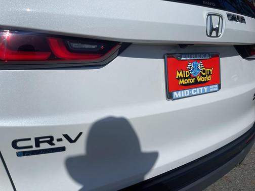 Platinum White Pearl 2026 Honda CR-V Hybrid Sport Touring