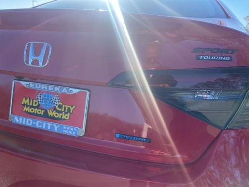 Rallye Red 2026 Honda Civic Hybrid Sport Touring