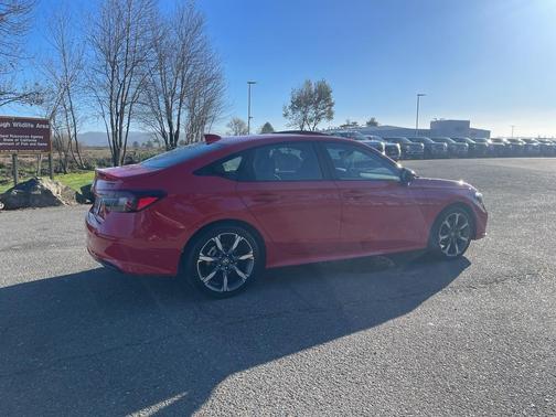 Rallye Red 2026 Honda Civic Hybrid Sport Touring