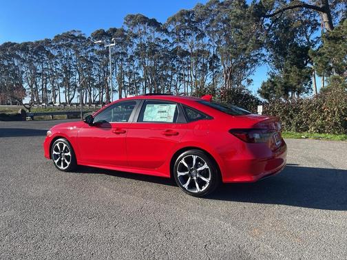 Rallye Red 2026 Honda Civic Hybrid Sport Touring