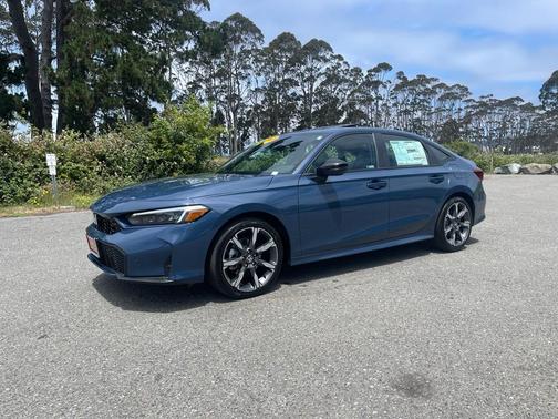 Blue Lagoon 2026 Honda Civic Hybrid Sport Touring