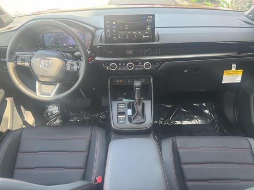 Radiant Red Metallic 2026 Honda CR-V Hybrid Sport Touring