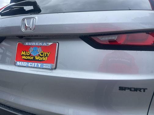 Solar Silver Metallic 2026 Honda CR-V Hybrid Sport-L