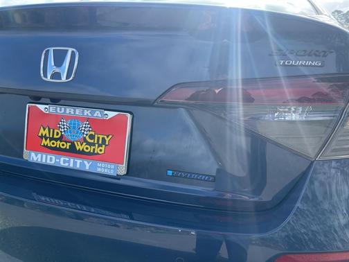 Blue Lagoon 2026 Honda Civic Hybrid Sport Touring