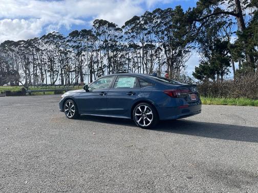 Blue Lagoon 2026 Honda Civic Hybrid Sport Touring