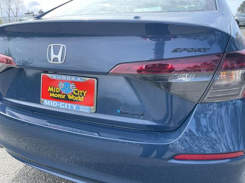 Blue Lagoon 2026 Honda Civic Hybrid Sport