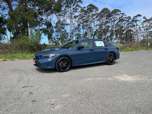 Blue Lagoon 2026 Honda Civic Hybrid Sport