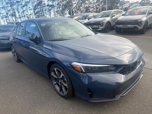 Blue Lagoon 2026 Honda Civic Hybrid Sport Touring