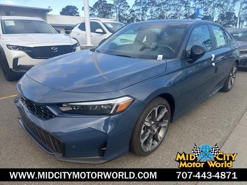 Blue Lagoon 2026 Honda Civic Hybrid Sport Touring