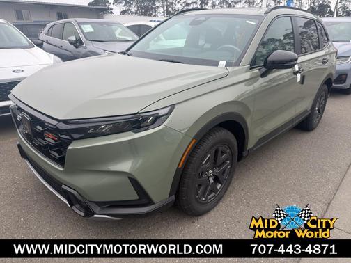 Ash Green 2026 Honda CR-V Hybrid TrailSport