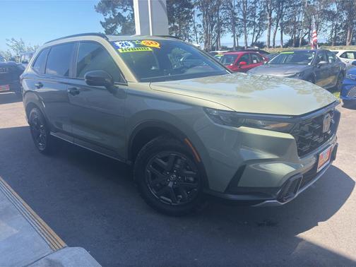 Ash Green 2026 Honda CR-V Hybrid TrailSport