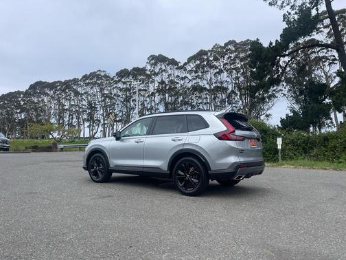 Solar Silver Metallic 2026 Honda CR-V Hybrid Sport Touring