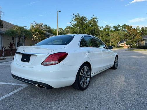 White 2018 Mercedes-Benz C-Class C 300 Sedan 4D
