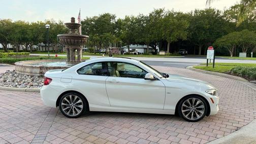 White 2014 BMW 228 228i Coupe 2D
