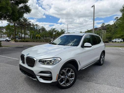 White 2020 BMW X3 xDrive30i