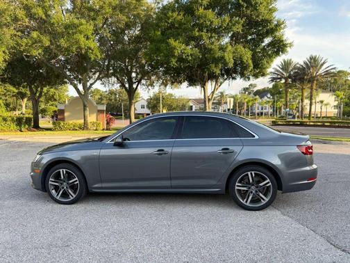 Grey 2018 Audi A4 Ultra Premium Plus Sedan 4D