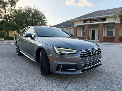 Grey 2018 Audi A4 Ultra Premium Plus Sedan 4D