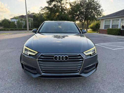 Grey 2018 Audi A4 Ultra Premium Plus Sedan 4D