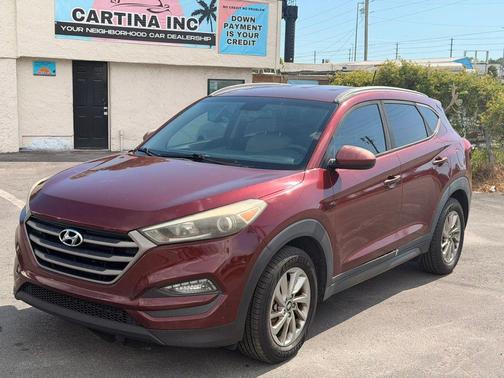 Ruby Wine 2016 Hyundai TUCSON Sport