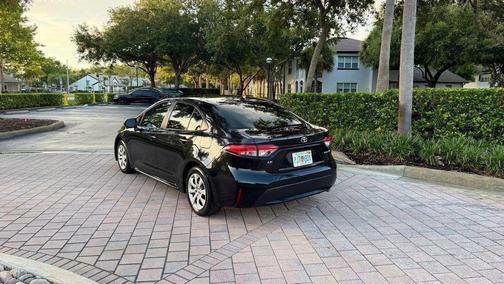 Black 2021 Toyota Corolla LE