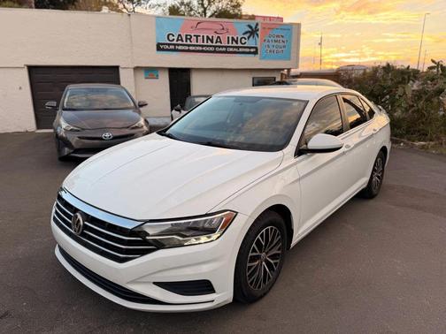 Pure White 2021 Volkswagen Jetta 1.4T S