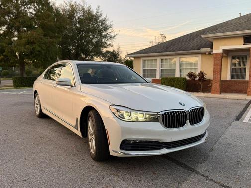 White 2017 BMW 740 xDrive