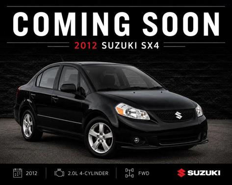 Black 2012 Suzuki SX4 LE