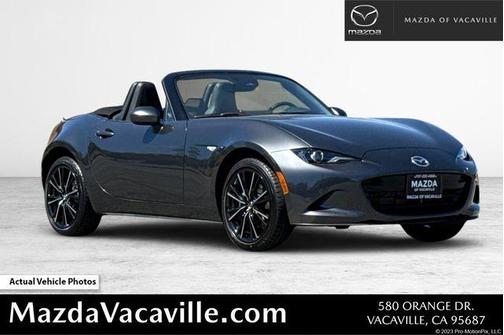 Machine Gray Metallic 2026 Mazda MX-5 Miata Grand Touring
