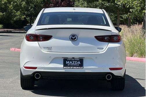 Snowflake White Pearl Mica 2026 Mazda Mazda3 2.5 Turbo AWD