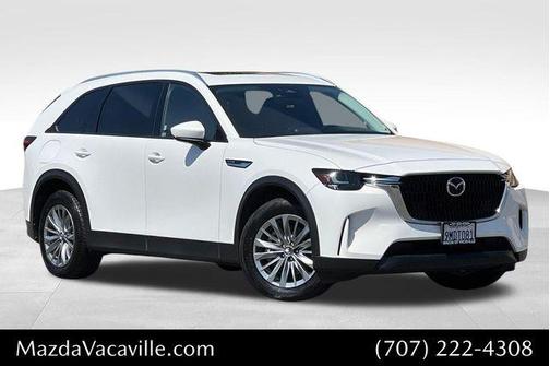 Rhodium White Premium 2024 Mazda CX-90 PHEV Preferred
